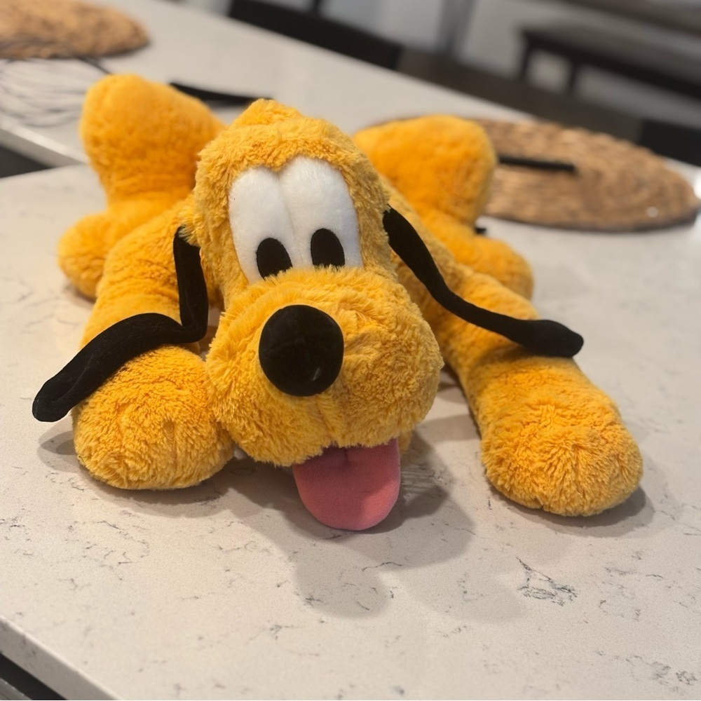Disney Pluto Plush Toy Yellow and‎ Black